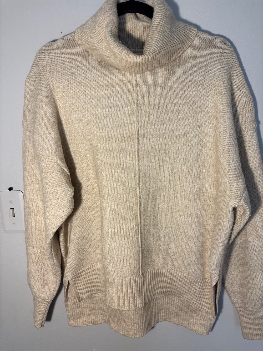 LINE Cozy Cream Turtleneck Sweater